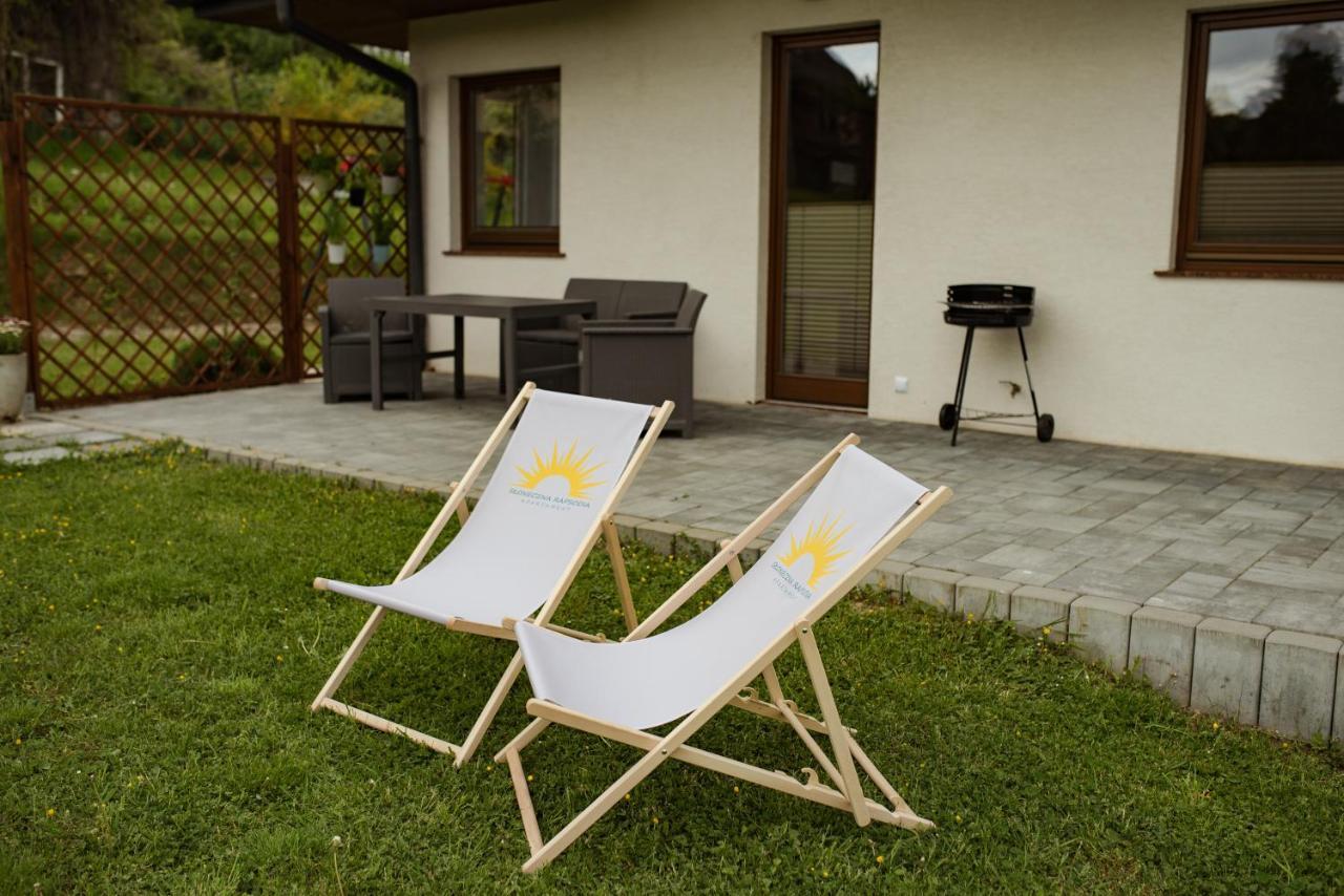 Apartament Sloneczna Rapsodia - Blisko Parku Zdrojowego - Piekny Widok - Ogrod - Taras Rabka-Zdrój Dış mekan fotoğraf